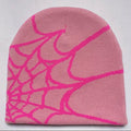 Spider web beanie “Barbie Pink”